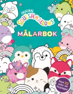 Målarbok Squishmallows