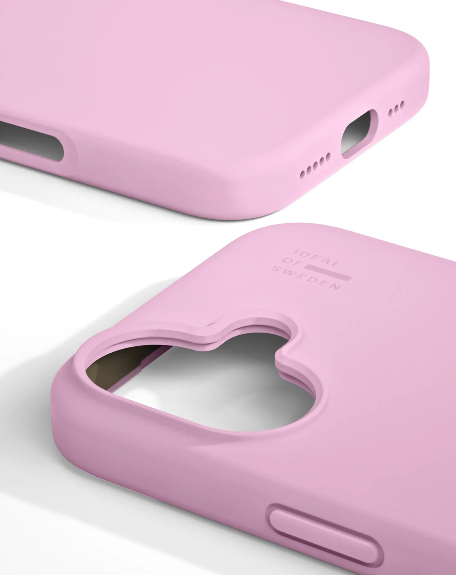 Mobilskal IDEAL OF SWEDEN MagSafe iPhone 17, silikon, bubblegum rosa