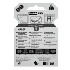 Monteringstejp Scotch Mirror Dubbelsidig, 19mm x 1,5m, 5 kg