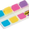 Märkflik Post-it Index Strong, blå grön röd lila, 4 färger