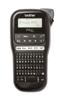 Märkmaskin Brother PT-H110, QWERTY, TZe-tejp 3,5–12 mm