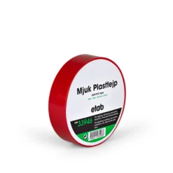 Märkningstejp Etab Mjuk PVC, röd, 25mm x 20m