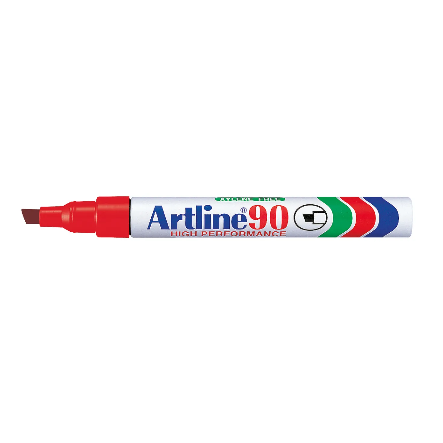 Märkpenna Artline 90, röd, 2-5 mm, påfyllningsbar