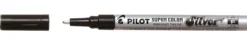 Märkpenna Pilot Fin Silver, 1,0 mm, permanent
