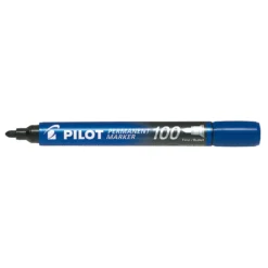 Märkpenna Pilot 100 Permanent, blå, 1,0 mm