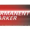 Märkpenna Pilot 100 Permanent, konisk spets, röd
