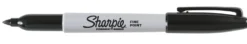 Märkpenna Sharpie Fine Permanent, svart, fin spets