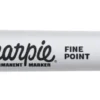Märkpenna Sharpie Fine Permanent, röd, fin spets