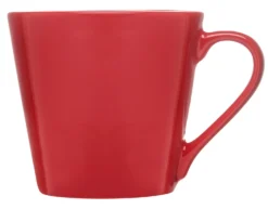 Mugg Sagaform Brazil, stengods, röd, 20 cl