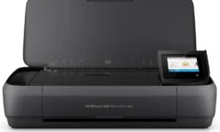 Multifunktionsskrivare HP OfficeJet 250 Mobile, portabel, batteri, svart