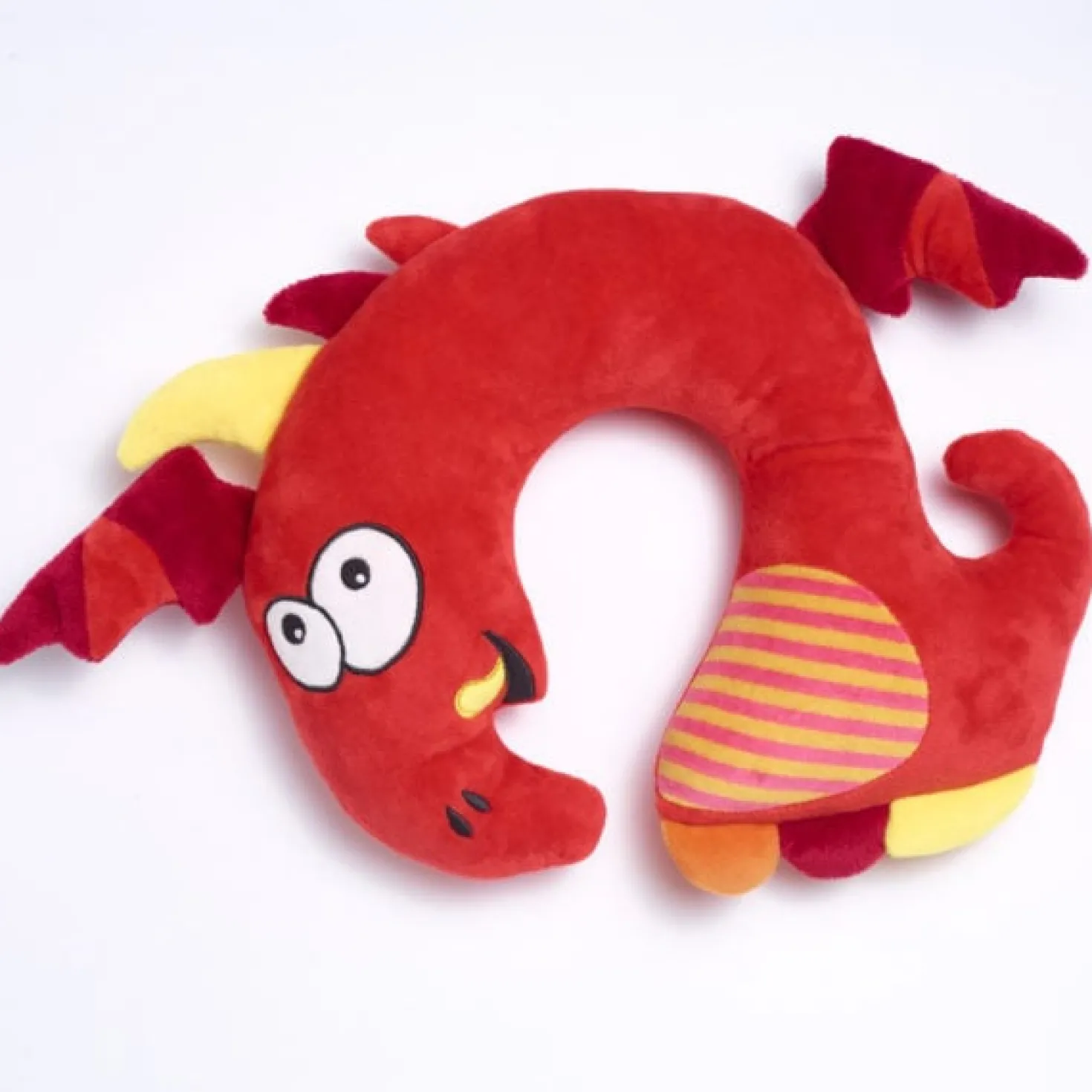 Nackkudde Travelblue Toby the Dragon, barn, drakdesign