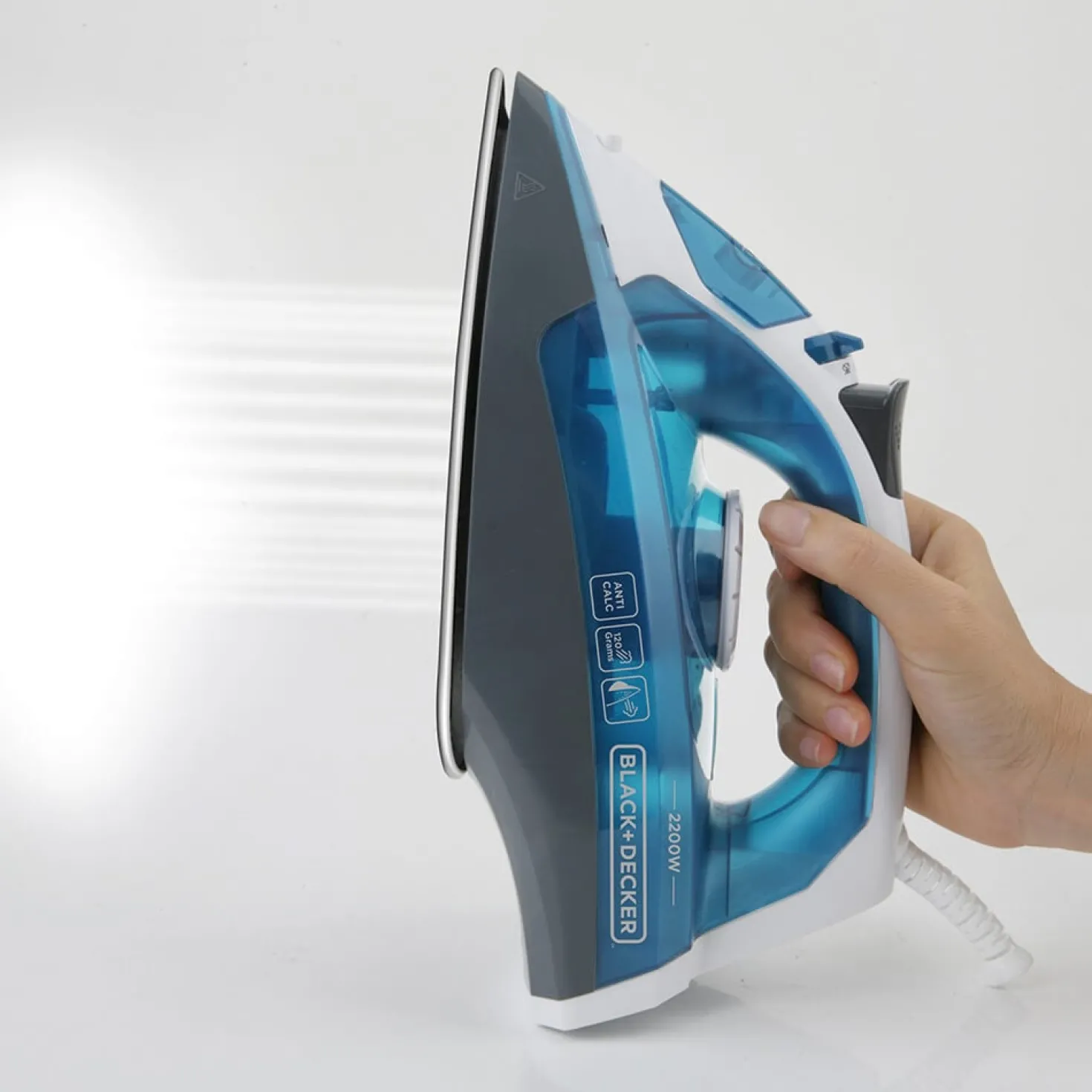 Ångstrykjärn BlackDecker ES9180070B, 2200W, 120 g/min ånga