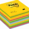 Notiskub Post-it 2030U Ultra Rainbow, 76x76mm