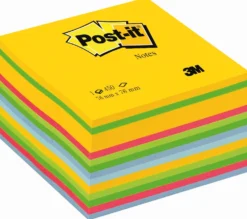 Notiskub Post-it 2030U Ultra Rainbow, 76x76mm