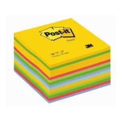 Notiskub Post-it 2030U Ultra Rainbow, 76x76mm