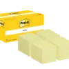 Notislappar Post-it 653 Gul, 38x51 mm, 12 block/fp