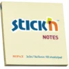 Notislappar Stick n Häftis Notes, gul, 76x76mm