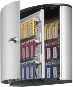 Nyckelskåp Durable Key Box 36, aluminium, cylinderlås, 36 nycklar