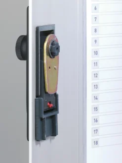 Nyckelskåp Durable Kodlås 72, aluminium, 72 nycklar