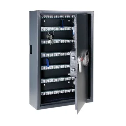Nyckelskåp Secura SNE 100, elektroniskt kodlås, 100 nycklar, grå