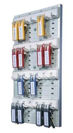 Nyckeltavla Durable KEY BOARD 24, väggmontage, 24 krokar