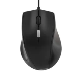 Optisk mus Deltaco USB, 2400 DPI, 3 knappar, svart