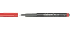 Overheadpenna Faber-Castell Multimark P F, röd, permanent