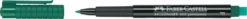 Overheadpenna Faber-Castell Multimark P F, permanent, grön