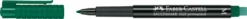 Overheadpenna Faber-Castell Multimark P M, permanent, grön