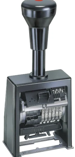 Pagineringsstämpel Reiner B6K, 6 hjul, 4,5mm texthöjd