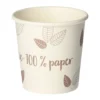 Pappersbägare Papstar Zero Plastfri, 12 cl, 80 st