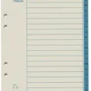 Pappersregister Timing A5 A-Ö, 24 flikar, blå