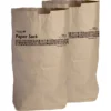 Papperssäck Oblekt Kraftpapper 125L, tvåskiktad, 50 st