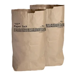 Papperssopsäck 2-lagers Våtstarkt Kraftpapper, 160L, 50 st