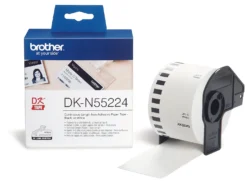 Papperstejp Brother DK-N55224 utan lim, 54 mm x 30,48 m