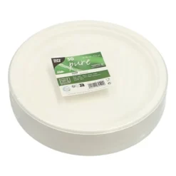 Papptallrik Papstar Pure flat 26 cm 50/fp