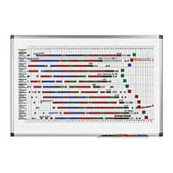 Planeringstavla Legamaster Årsplanering, 12 månader, whiteboard