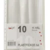 Plastficka Bright Office A4 Transparent, 10 st