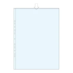 Plastficka Copysafe PP A3, reflexfri, kopiesäker, 10 st
