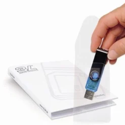 Plastficka Djois 3L USB självhäftande, 90 x 52 mm, 10 st