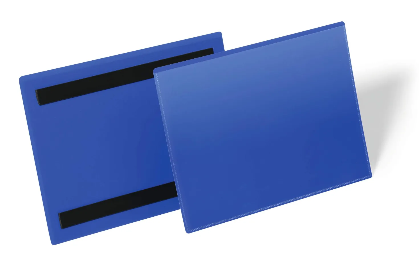 Plastficka Durable A5 liggande, magnetisk, 2 magnetremsor