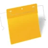 Plastficka Durable A5L med trådbygel, skyddande lock
