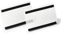Plastficka Durable Hard Cover Magnetisk, A5 liggande, transparent