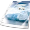 Plastficka Durable Premium A4 Universalhålad, PP, 100 st