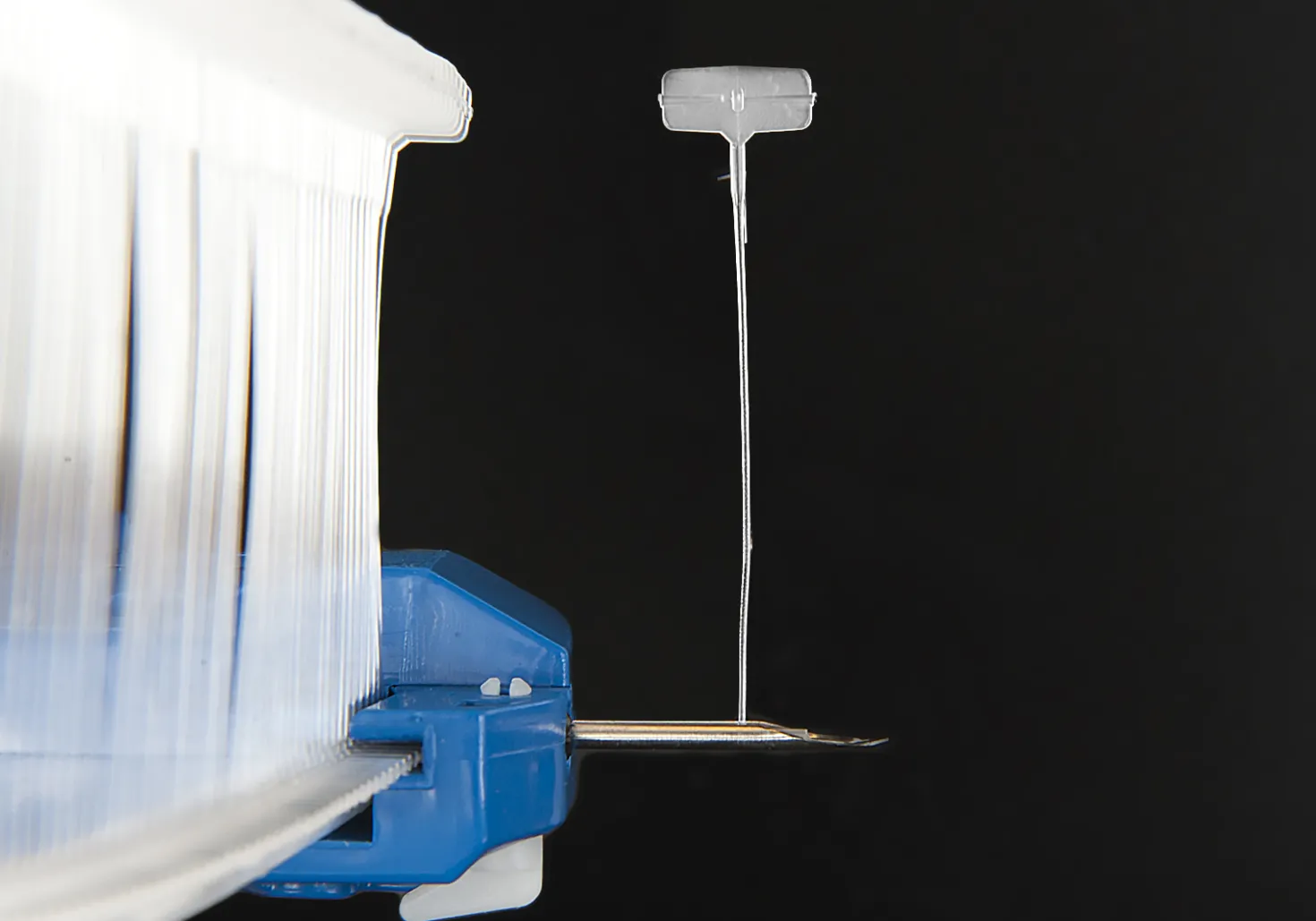 Plastfästen Tag Pin Standard 40mm, vit, 5000 st