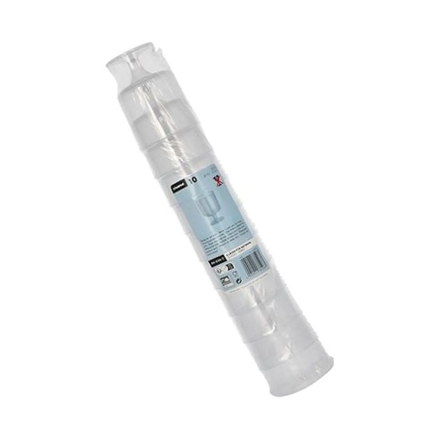 Plastglas Reuse Vin, återanvändbart, 0,2L, 10 st
