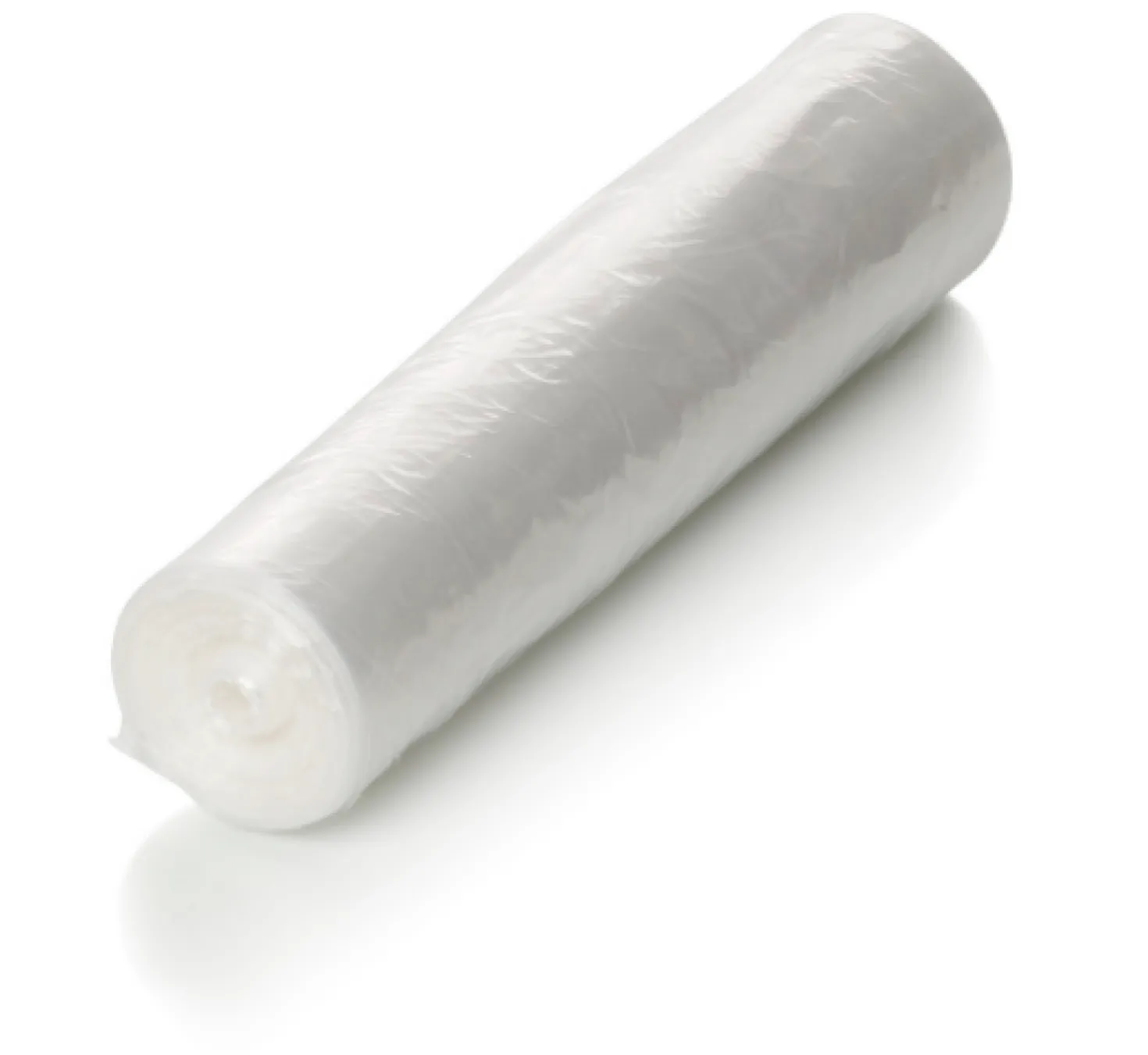 Plastpåsar LLD-polyeten Transparent 36L, livsmedelsgodkänd per rulle