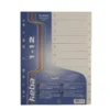 Plastregister Keba Business A4 1-12, transparent, PP