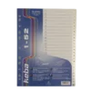 Plastregister Keba Business A4 1-52, transparent, 20 avdelare