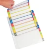 Plastregister Keba Executive A4+ 1-10, transparent, polypropylen